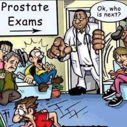 thaunderground:  sirl33te:  thaunderground:  detroittigersblessyouboys:  #jokeoftheday #prostate #prostatecancer get checked out #menshealth    dude on the far right tho LOL  I didn’t even peep that, LOL  Terrible
