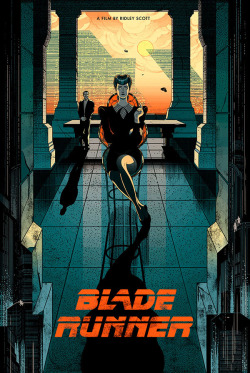 filmhabits:  Blade Runner - Fan Art Poster Created by  Victo Ngai   