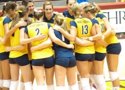 wtf no gropin mountaineers are too good for that #VolleyballGirls