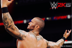 majesticmaddox:  ~ WWE 2K15 ~ New Randy Orton Screenshots  Virtual Randy Orton is looking sexy!