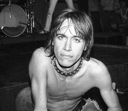 soundsof71:  Iggy Pop at the New York City punk haven Max’s Kansas City, by Leee Black Childers. 