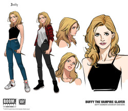 towritecomicsonherarms:  maxmarvel12345:  Buffy, Buffy’s Scooby Gang &amp; Buffy’s Arch-Enemy   Designs   for   BOOM! Studios’ Buffy the Vampire Slayer Reboot (2019)     Artist design by: Dan Mora  