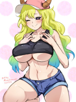   #356 - Lucoa (Miss Kobayashi&rsquo;s Dragon Maid)–Other places you can follow me for alt versions and more:Twitter: https://twitter.com/MinaCreamuDA: https://www.deviantart.com/minacreamHF: http://www.hentai-foundry.com/user/MinaCream/profilePatreon: