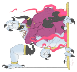 necromorph-slayinglovemachine:  POKEDDEXY Challenge Day 2: Fave Dark Type Unbound Hoopa is so fucking cash money when do we get the event over here in America 