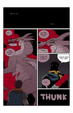 blogshirtboy:  I was going to wait until next week to post this but fuck it, here’s the whole dragon comic. Enjoy! 