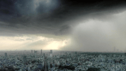 brokengirlposts:  iampetershervheim:  rkidd:  d0esntmakesense:  This is probably the coolest GIF I’ve ever seen.  now there’s some perspective.  I once saw a storm roll like this once. It was beautiful.  always here for anyone x 