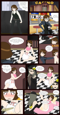 owlcan: Reblog for cute P5 girls in diapers! This 2-parter of extra-long comic pages was an anonymous commission from deviantArt.  deviantArt Picarto.tvPatreon  