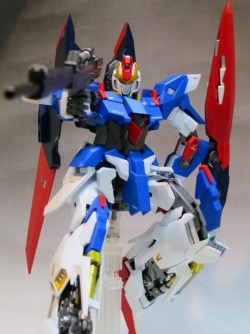 ani-plamo:  1/100 MG Delta Plus - Mock Zeta Gundam by  -mars-uri- [blog]