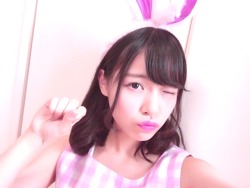 39-sakuchan-blog:Iwata Hina-chan, my STU48 oshimen!  She is really the cutest person ever. She is 14 years old, 149cm tall, and has a face everyone finds similar to Nishino Nanase! 😊  Her favorite animals are chicks🐥, and her fanclub is named