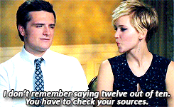 theoldtaylor:  &ldquo;I read that you [Josh] said that Jen is a very good kisser. And that you gave her 12/10 for kissing.&rdquo; 