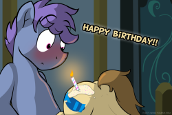 fleet-wing:  HAPPY BIRTHDAY TO THIS DUDE. OR ECHORELIC. OR DRIP DRIP THIS IS ACTUALLY A DAY LATE, TECHNICALLY 2 BECAUSE IT’S PAST MIDNIGHT. Hope you had a good birthday dude! o3oNOW BLOW OUR YOUR CANDLE AND MAKE A WISH.   WHOA, WAIT! How did I not