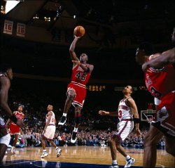 Twenty years ago today “The Double Nickle” Michael Jordan scored 55 points in a win over the New York Knicks at MSG. 