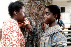 flyandfamousblackgirls:  Actresses Desreta Jackson &amp; Akosua Busia who gave critically-acclaimed performances in The Color Purple today. 