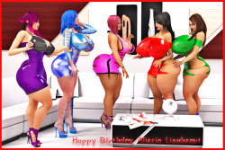    Happy Birthday Aliecia Lionheart                 Happy Birthday  yet another gift for you^_^ I have One More surprise for you^_^Aliecia Lionherat Maylinde Davi Lola Zana and Lexi here at Aliecia Place ready to have a girls night out