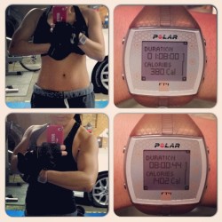 Hard work is starting to really payoff! Put in 8hrs at work forgot to wear my polar for body beast but burned over 1782calories after asylum2 work. #HardWorkPaysOff #NoPainNoGain #EatRightLiveRight #FitForLife #Beautyâ€¢nâ€¢BeastFitness #LookLikeABeautySw