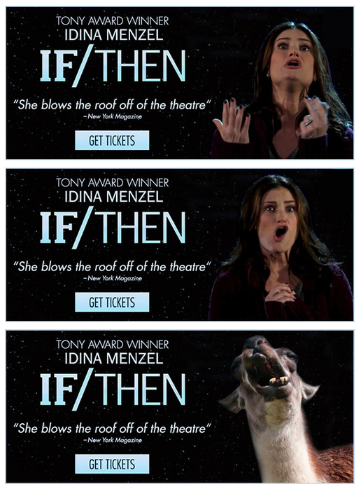 Idina Menzel in concert (aka If/Then)