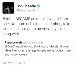 officialrhodey:  let’s give it up for don cheadle 😂😂😂 