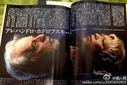 christian-ayami:  Kyo x Jodorowsky 「Rolling Stone Japan」  no sé cómo sentirme respecto a esto, si mal, o muy muy mal