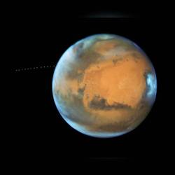 Phobos: Moon over Mars #nasa #apod  #esa #stsci #asu #ssi #hubblespacetelescope #hubble #phobos #moon #mars #planet #solarsystem #space #science #astronomy