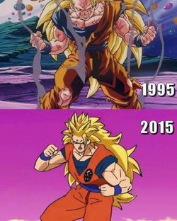 foshiizzzle:theofficialgoku:#DBZthis is a disgraceThe movies kinda crapped on the series back then too but comparing em to DBS is just cruel. lol  I mean this is 18 vs Vegeta levels of mean.