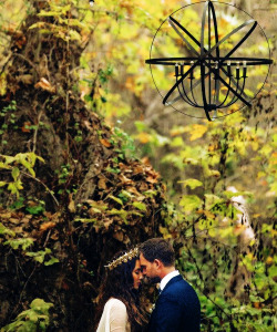 prettymysticfalls:  Troian Bellisario &amp; Patrick J. Adams tied the knot in a bohemian and romantic outdoor ceremony in Southern California on December 10, 2016