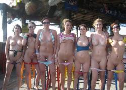 beach fun via rbestofteen #GroupOfNudeGirls