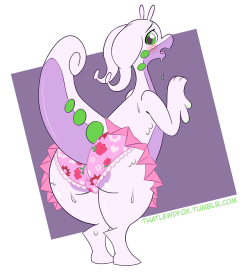 thatlewdfox:Goodra Butt request for @naughtynaughtypuppy