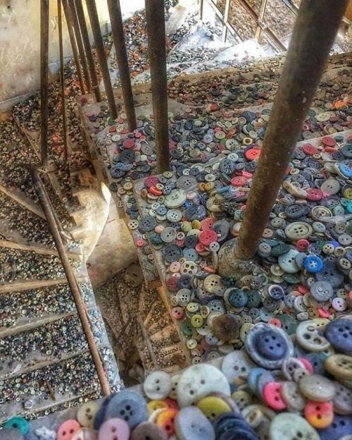 The Stairway Of An Abandoned Button Factory Nudes &amp; Noises  