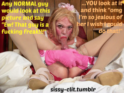 I&rsquo;ve tried to do this so many times but my sissy clitty is way too small :(