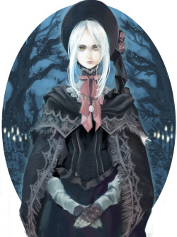 video-game-heroines:  Bloodborne by ぽち。