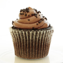 foody-goody:  Chocolate Cupcake  My weakness&hellip;. Cake.