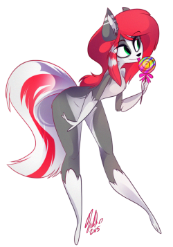 derpah:  Commission vivziepop did for me! I love it!! Thank you very much c=  Cute~! ^w^