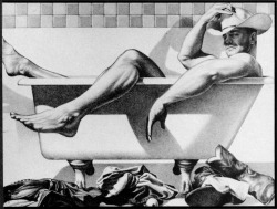 retro-gay-illustration:Artwork by Tank.
