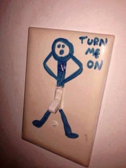 When I have my own house I will do this to EVERY light switch!!! That is a promise gorgeous followers! :)