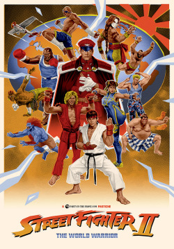 it8bit:  Street Fighter II - The World WarriorVarious prints available at InPrnt.Created by  Luis Melo   