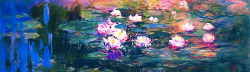 mfjr:  water lilies by Claude Monet 