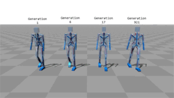 onlylolgifs:  Computer simulations that teach themselves to walk. 