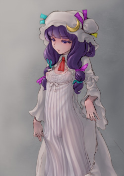 Patchouli by Akai HanaI can however post petite depictions of characters over 100 years old