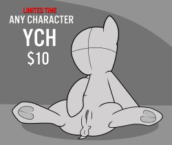 Limited Time YCH NOW OPEN!That’s right! This includes any character of your choice for just บ. That is ŭ off the original ฟ for a ONE character commission. You are required to have at least one or two references if you would like an OC placed
