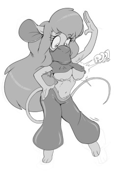 Dance Dance PopSketch Stream Commission for TellyWebToons of Gadget Bellydancing, and almost having a wardrobe malfunction. Patreon       Ko-Fi       Tumblr       Inkbunny      Furaffinity Don&rsquo;t forget to check out my public discord
