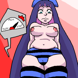 I just noticed a two year old Panty and Stocking R34 thread I made on /i/ is still alive.  Kind of odd to think there&rsquo;s only a two-year difference between those (my 2-year-old polished pinups hold up only slightly better). Looking at the old one
