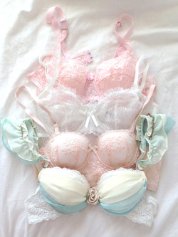 yurifairy: some of my favourite bras! (ig:@togekissed) 