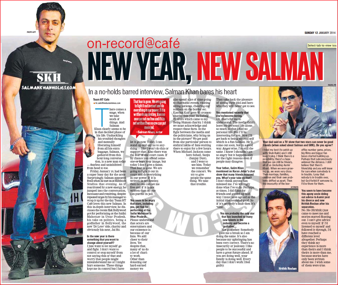 khan - ★ (Interview) New Year, New Salman! In a no-holds barred interview, Salman Khan bares his heart… Tumblr_mz9mqqDXm31qctnzso1_1280