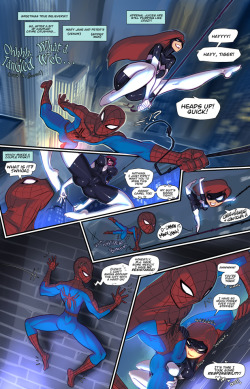 Tangled Web #11 |2 |3 |4 |5 |6 This time around, my patrons wanted to see Mary Jane-Venom tackle Spidey!