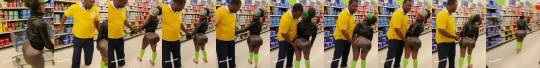 daglowshop:  @Vivalajuiceyjuice in the grocery store wit all dat ass