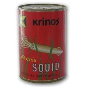 canned squid