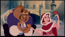 bubbleant:  suicideblonde: Beauty and the Beast One of my favorite scenes in this movie.  mine too xD