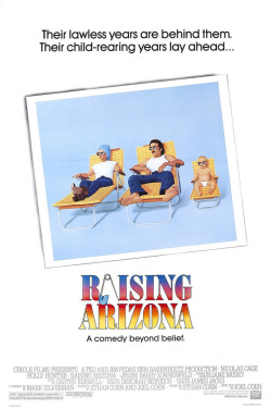 80s Movie Monday: Raising Arizona (1987) PRVSLY:  airplane cannonball run  police Academy 3 the last dragon im gonna git you sucka disorderlies police academy