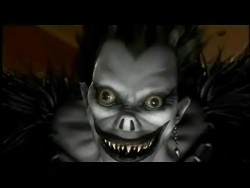 everythingjapanese:  I love Ryuk&lt;3. We share a common love for red apples(:  DEATH NOTE!
