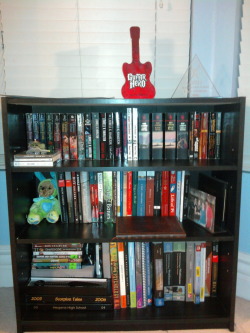 So I finally bought myself a bookshelf and set it all up. I am very happy I have one, but I didn&rsquo;t expect it to be full already O.O Now I need to buy another one, since it seems this year my book collection is really increasing. I have read most